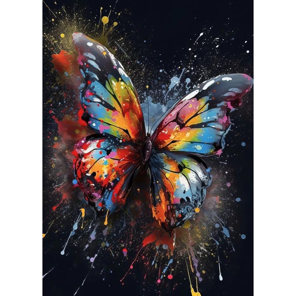 Klasyczna Abstrakcyjna Sztuka Ścienna ze Zwierzętami Wodnymi Rekin Lew Tygrys Plakat i Wydruk na Płótnie Dekoracja Salonu Sypialni Prezenty