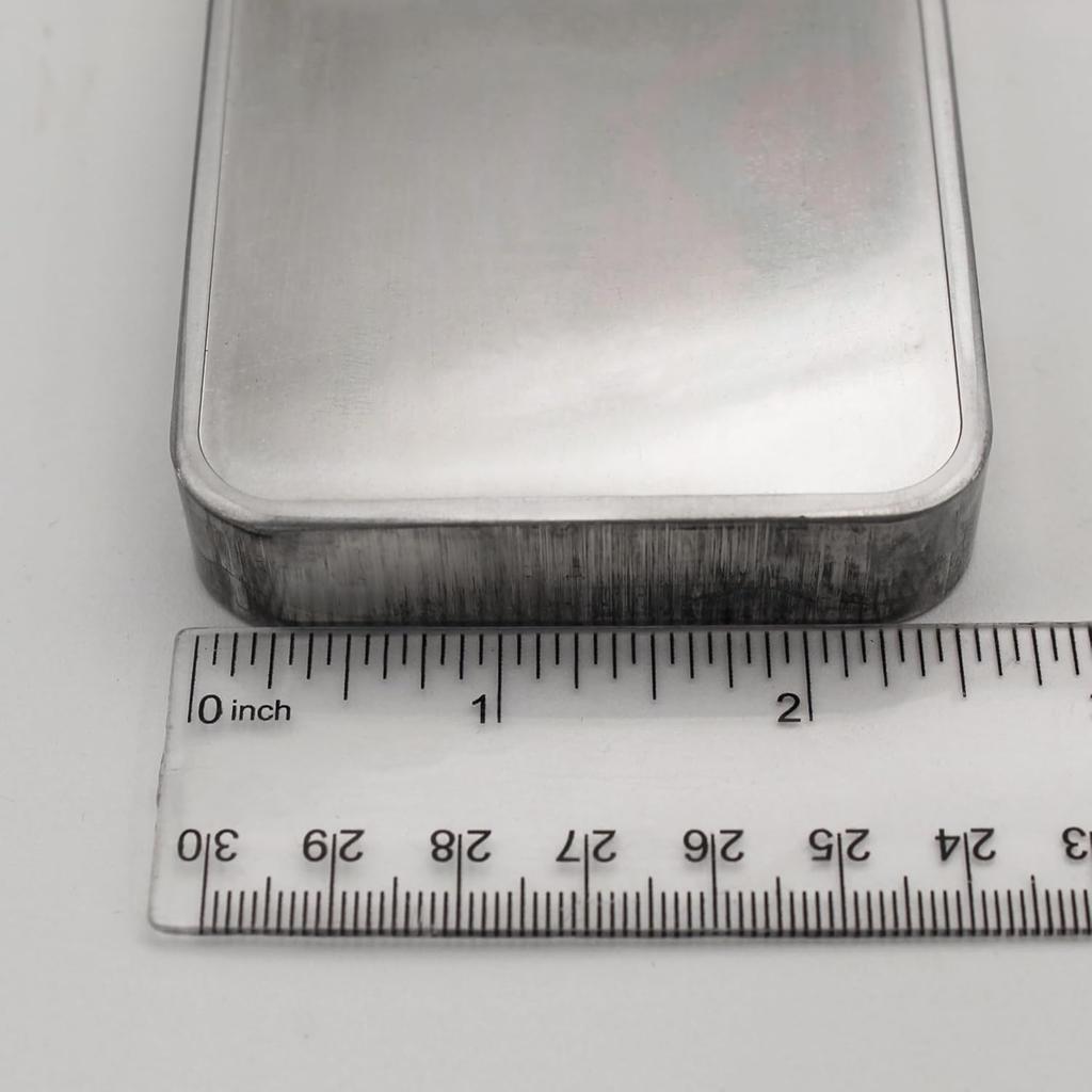 1 lb Aluminum Bar Bullion Paperweight with Element Design with Certificate of Authenticity (1 Pound) by Mint State Gold