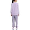 DECATHLON 500 Series Warm Loose Simple Skin-Friendly Sweatpants Smoky Purple Teen