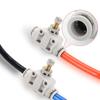 Pneumatic Throttle Valve SA-4/6/8/10/12mm Pneumatic Air Connector Fitting Control Valve OD Hose Plastic Push In