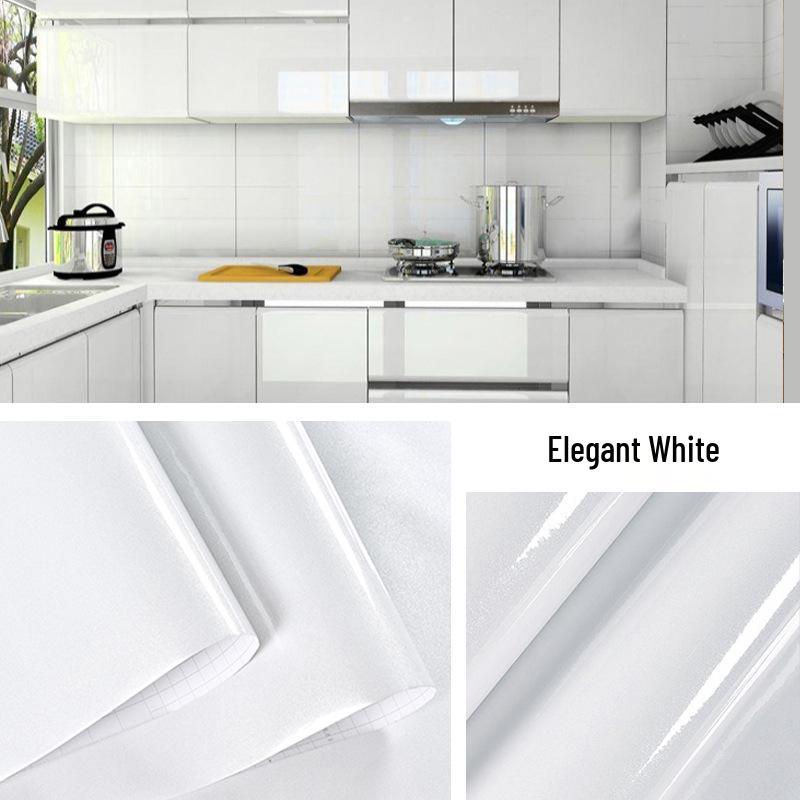 Oil-proof, Heat-resistant Waterproof Kitchen Countertop Self-adhesive Wallpaper