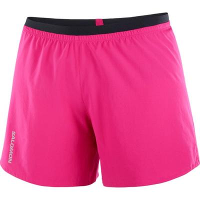 Quick-Dry Solid Color Running Shorts Women Shorts Beetroot-Purple LC2202800