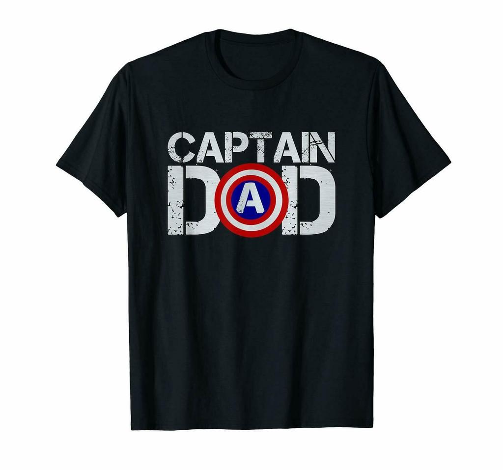 DadS Birthday Captain Dad Superhero Unisex T-shirt