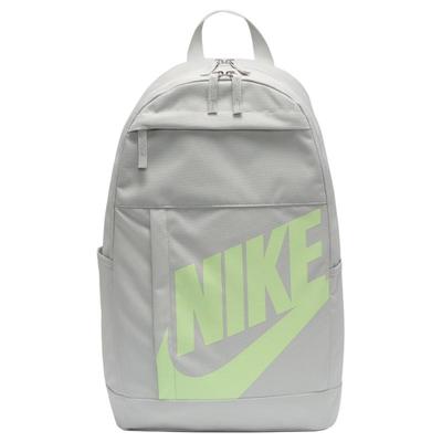 Batoh z recyklovaného polyesteru Unisex Světle stříbrná a mlhově zelená DD0559-034
