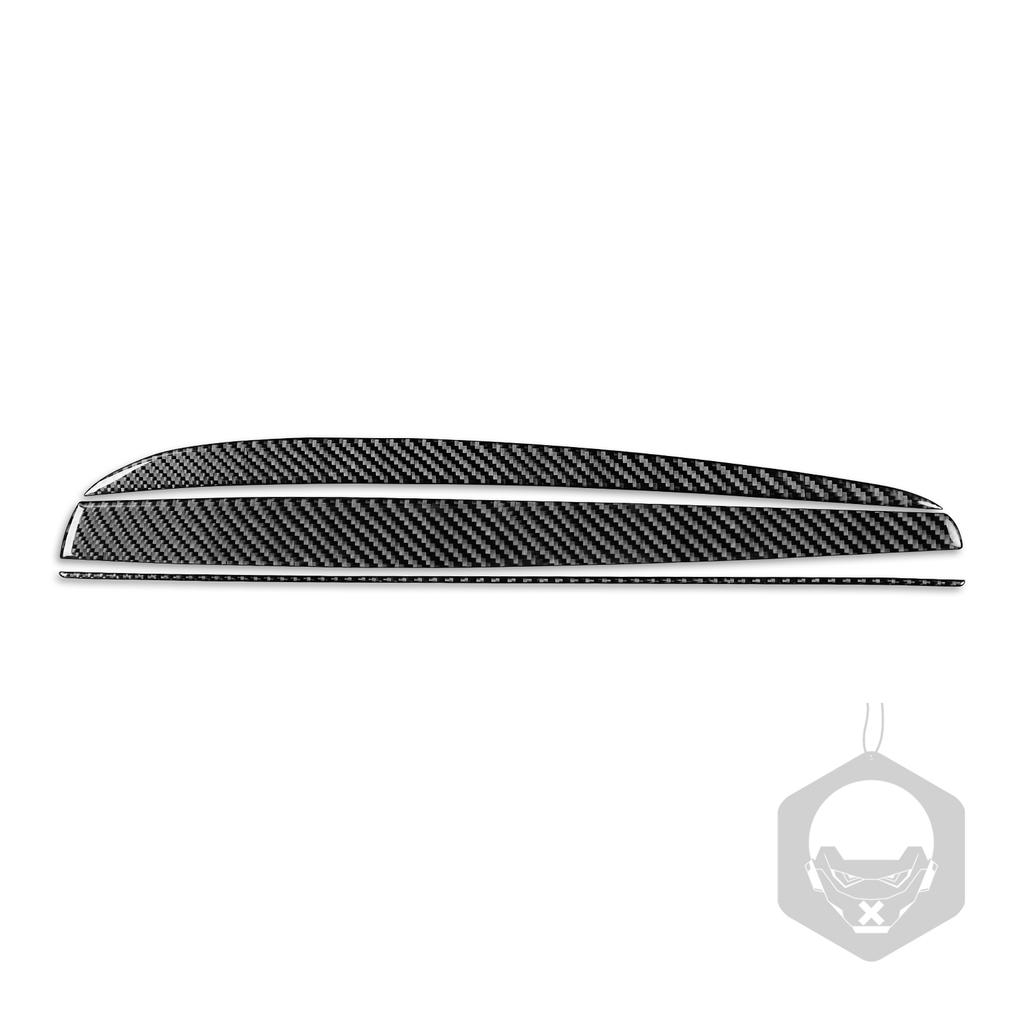For Infiniti JX 2013 QX60 2014-2016 Real Carbon Fiber Sticker Co-Pilot Glove Box Handle Panel Car Accessories Ide Decorative