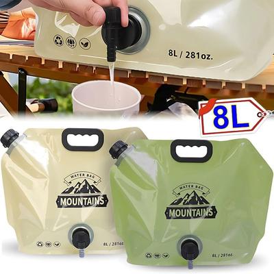 8L Portable Camping Water Bag for Travel Fishing Outdoor Activities