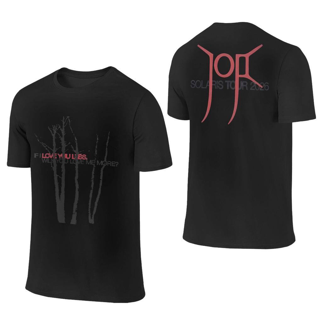Joji Love You T-Shirt Unisex Baumwolle Crazy T-Shirts Rundhals T-Shirt Kurzarm Kleidung Geschenkidee