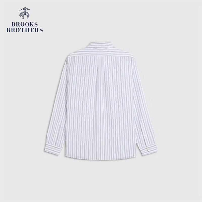 Мужская оксфордская рубашка в полоску Brooks Brothers 2025, легкий уход 2XL