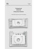 Compact Wall-Mounted Rectangular Washbasin for Small Spaces