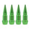 4Pcs Bullet Valve Caps Car Motorcycle Wheel Tire Valve Caps Dustproof Cover 45/60mm Spiked Valve Caps Auto Exterior Amagi