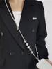 Korea Retro Love Heart Long Mobile Phone Anti-lost Lanyard Halter Chain Outdoor Hanging Chain Phone Case Chain Diagonal Lanyard
