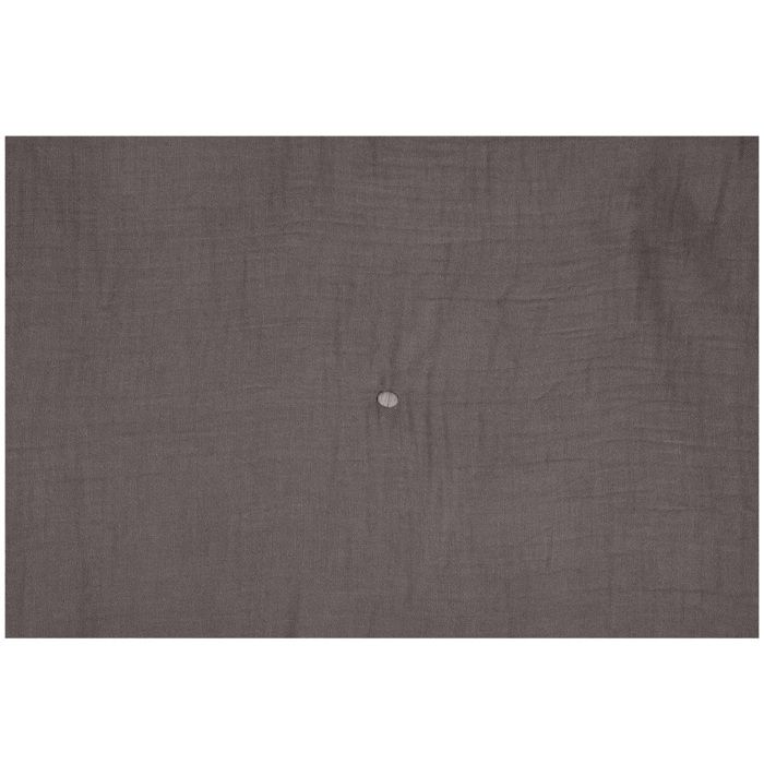 Plaid ou Edredon - Colors taupe - 125 x 150 cm - Double gaze de coton - Doux et élégant