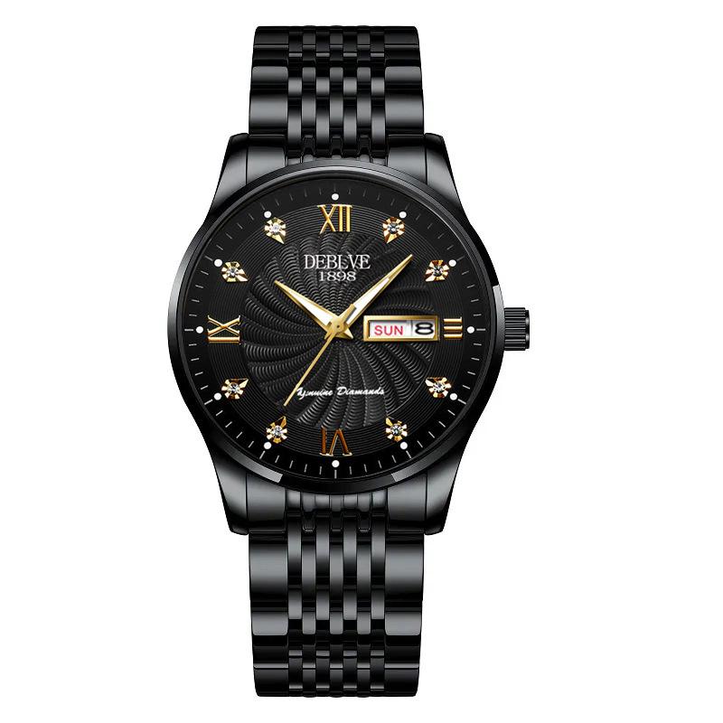 Men's High-End Waterproof Luminous Watch with Automatic Movement and Calendar