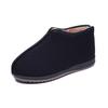 Old Beijing Cloth Shoes Winter Men's Cotton Shoes Velvet Casual Cotton Boots Warm Feet Old Man Shoes Dad Shoes