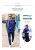 2024 Autumn/Winter Men's Round Neck European-American Knitwear Thin Wool Sweater