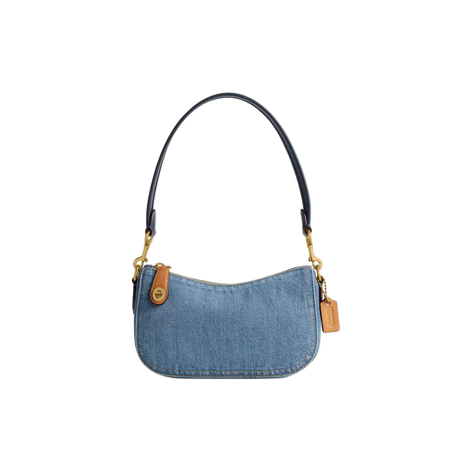 Coach CR282-SV-IZ Womens Leather Crossbody Bag Daily Casual Style Basic Set (Bag+Dust Bag)