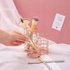 Office Supplies Desktop Storage Basket Pen Holder Sort Out Nordic Rose Gold IronRound Square