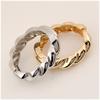 European and American Glossy Thread Twist Bracelet Niche Fashion Wide Version High-end Ins Style Bracelet
