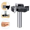 A25F-CNC Spoilboard Surfacing Router Bits, 1/2 Inch Shank, 12.7Mm Diameter, Altin Coated