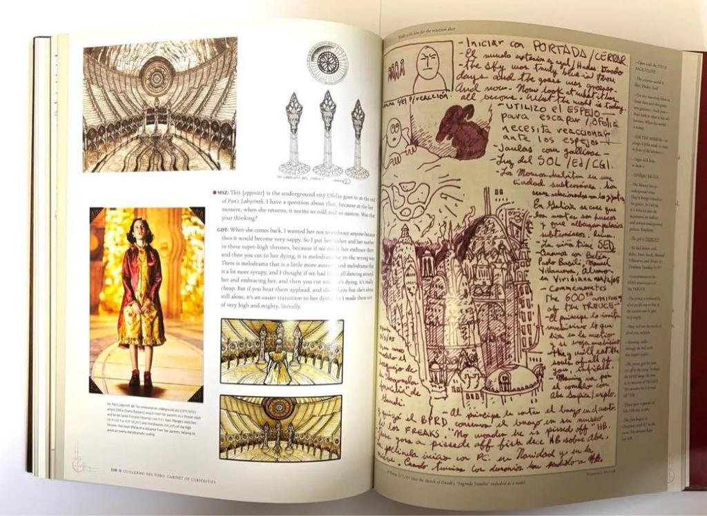 [USED] Foreign Books Guillermo del Toro's Creative Notes: The Room of Curiosities