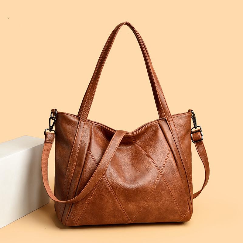 Retro Underarm Women's Bag, Large-capacity Single-shoulder Bag, High-end Commuting Tote Bag for Work
