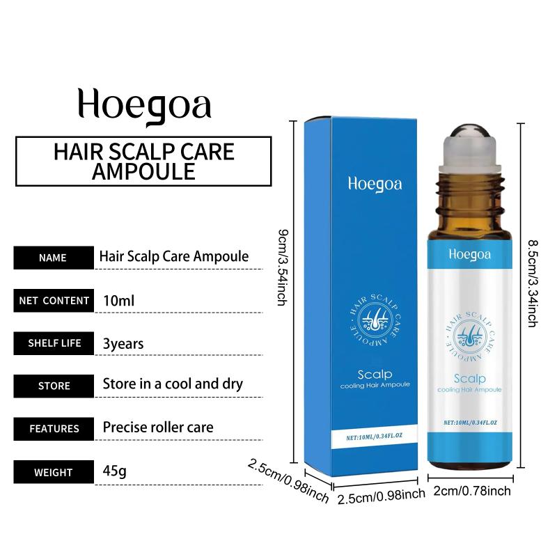 Hoegoa Skin Nourishing Ball Essential Oil, Massage Soothes And Strengthens Hair To Improve Dry, Soft And Glossy Care