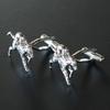 Kamakura Cufflinks Workshop Jockey Racehorse Cufflinks sc030 (Cufflinks)