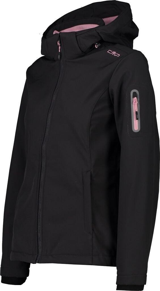 CMP Softshell Jacket Zip Hood Women (39A5006) Ferrari Black