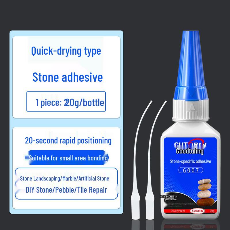 

Водонепроникний Швидкосохнучий Клей для Каменю для Гальки, Сланцю, Граніту, Мармуру та Кварцу