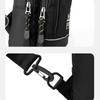 Men Sling Backpack Cross Body Chest Shoulder Bag Rucksack with USB Charging Port Travel Nylon Male Small Rucksack Messenger Bags