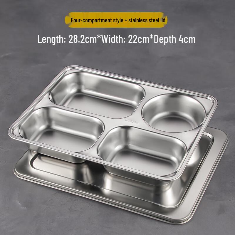 Van Gogh 304 Stainless Steel Partitioned Lunch Box