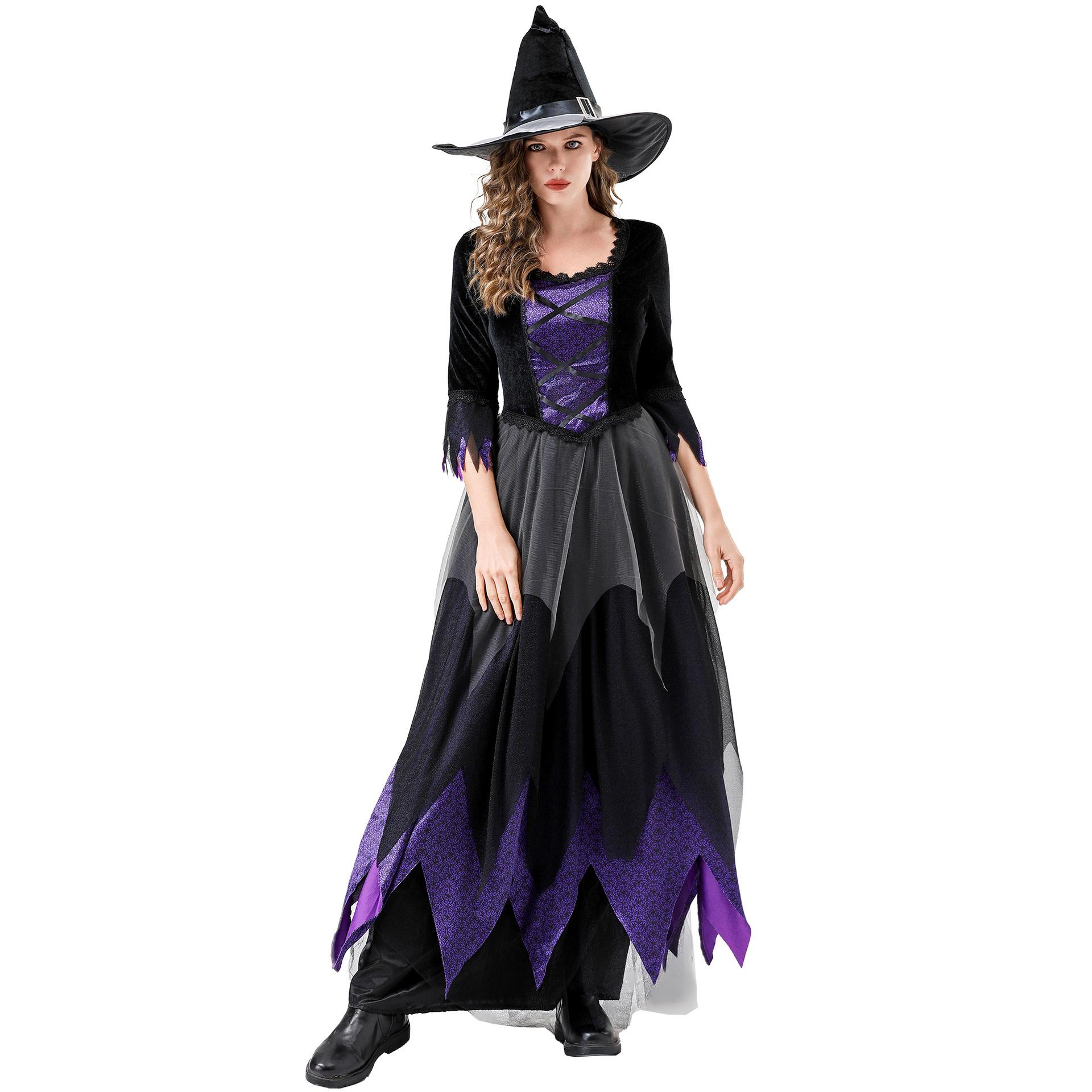 

Костюм ведьмы, Костюм волшебника, Костюм ведьмы-триллера, Костюм на Хэллоуин S