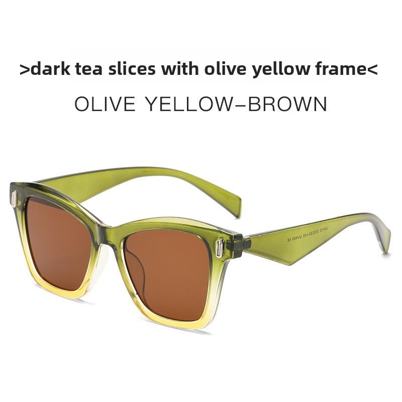 Cat Eye Sunglasses Oversized Black Frame With Gradient Gray Lenses For Stylish Outings