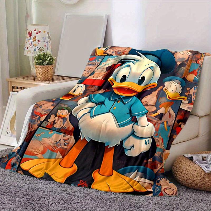 1pc, Donald Duck Throw Blanket Cozy & Soft Coverlet for Home Decor, Couch, Bed, Travel
