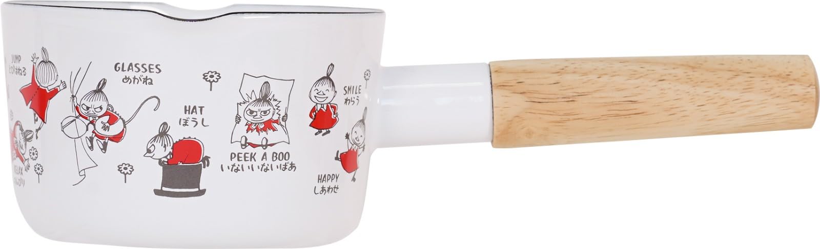 Эмалированная кастрюля Fuji Moomin Различные Молочные кастрюли 12 см Малышка Мю MOYA-12M.R