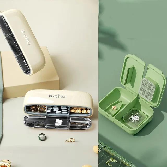 Portable Medicine Cutter Precise Medicine Cutting Scissors Medicine Splitter Tablet Splitting Home Travel Portable Medicine Box
