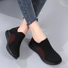 Breathable shoes Mesh trendy shoes Flying weaving one pedal Lightweight sports women's shoes Flat shoes 3541 Casual sports