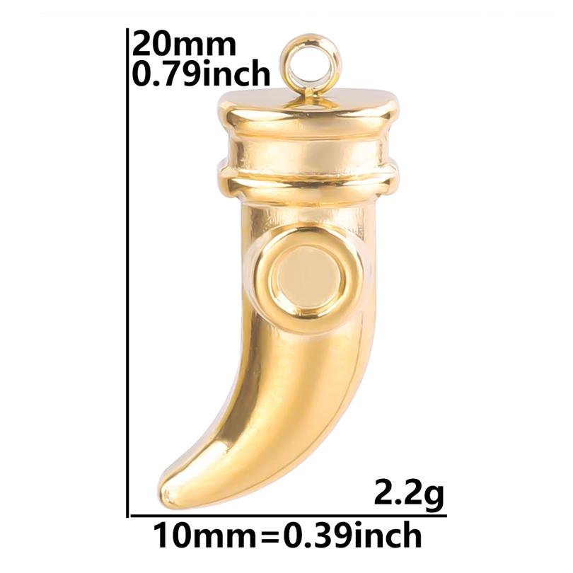 6pcs Sun Moon Stainless Steel Charms For Jewelry Making Bulk Flower Pendant Charm Gold Color Breloque Acier Inoxydable Pendant
