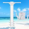 Beach Umbrella Sand Anchor Heavy Duty Adjustable Stable Umbrella Base Holder for Beach Outdoor Picnic Trips