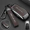 Compatible Key Case for BJ40/BJ30 Hybrid, Thunder 80/90, BAIC EU5/X7 - Men's Car Key Shell
