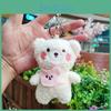 Bear Plush Adorable Keychain Cute Stuffed Animal Pendant For Bags Gifts And