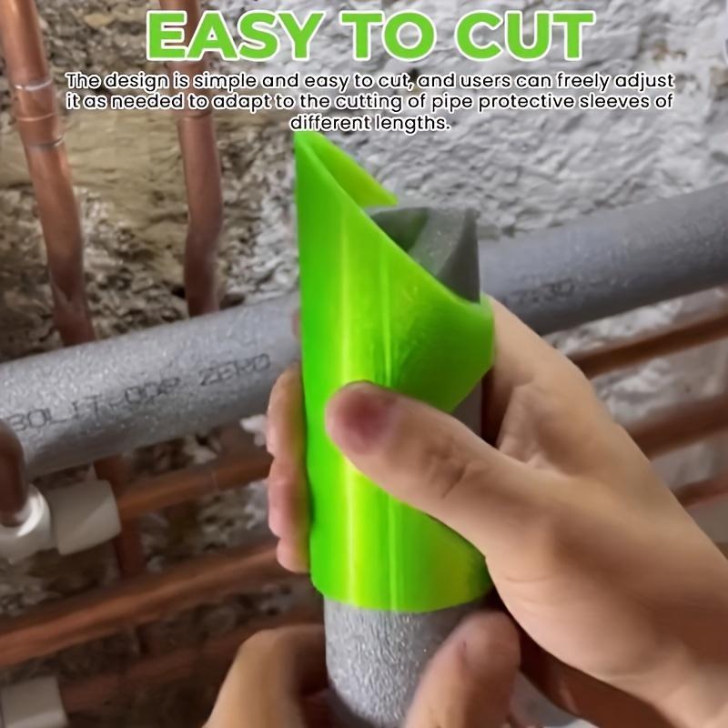 3-teiliges Profi-Rohrschneider-Set - Tragbares Sanitär-Schneidwerkzeug zum einfachen Trimmen und Isolieren von Wasserleitungen - Robuste Kunststoffkonstruktion