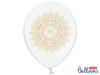 30cm Communion Balloons IHS Metallic Pure White 6 Pcs. | SB14M-110-008-6