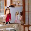 M-mean Girls Movie Office Cushion Pillowcase Car Cushion Cover45X45CM Lumbar Pillowcase Sofa Pillowcover