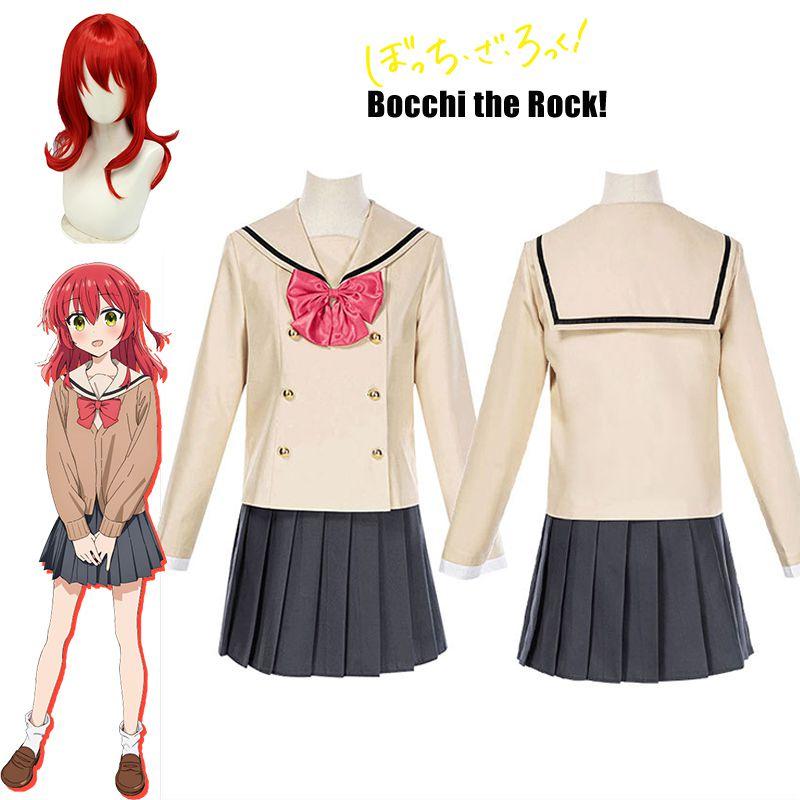 Stunning Bocchi The Rock! Kita Ikuyo Cosplay Costume Outfit