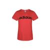Set In Sleeve T Shirt Women's Bright Pink Red Fluorescent DU2083