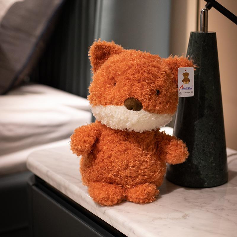 Păpușă animal mic cu păr creț nordic, jucărie de pluș, păpușă cățeluș fără stăpân, păpușă de nuntă, suvenir