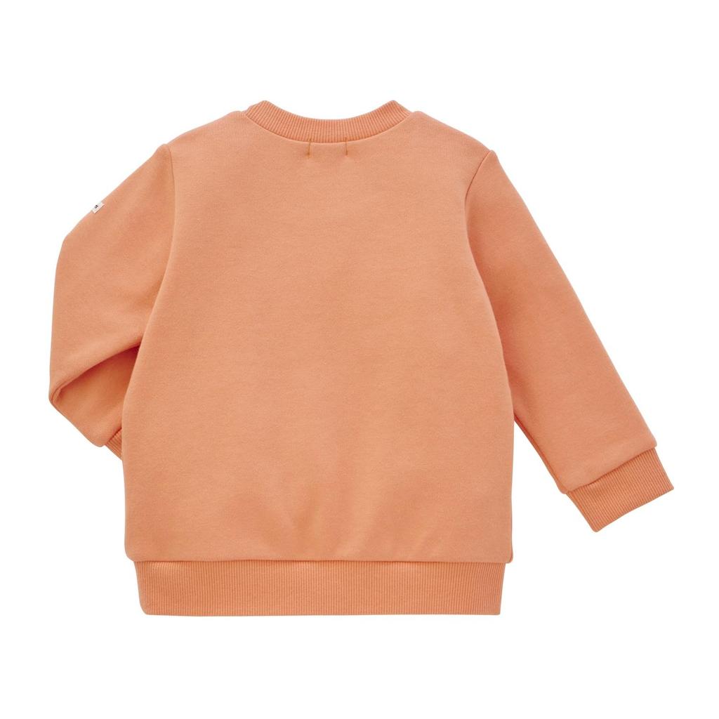 MIKIHOUSE HOT BISCUITS Baby Sweatshirt Boys Girls Long Sleeve Terry Pile Pullover Kids Clothing Orange 90cm 70-5602-688