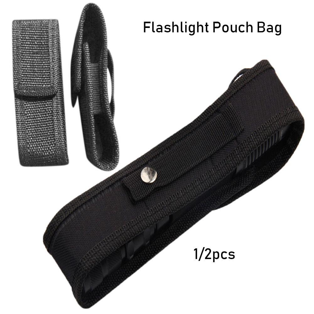 Durable Portable Holster Holder Pouch Outdoor Tool Accessories Waist Belt Case Flashlight Torch Bag