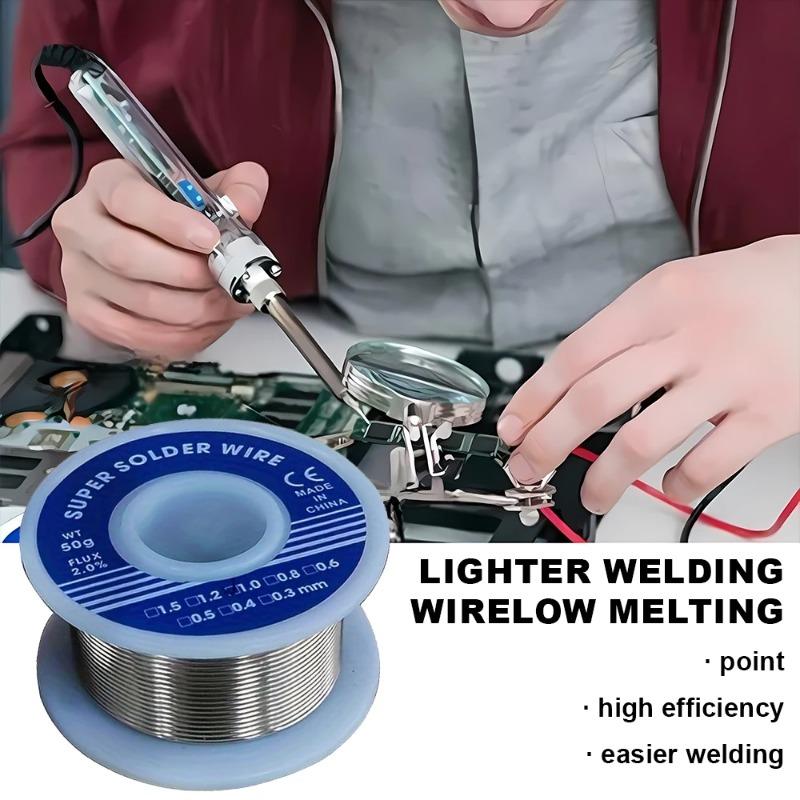 20/30/50/100g Electronic Soldering Wire Solder Wires Rosin Core Tin Multipurpose Welding Wire Flux Iron Wire Reel Household Tool